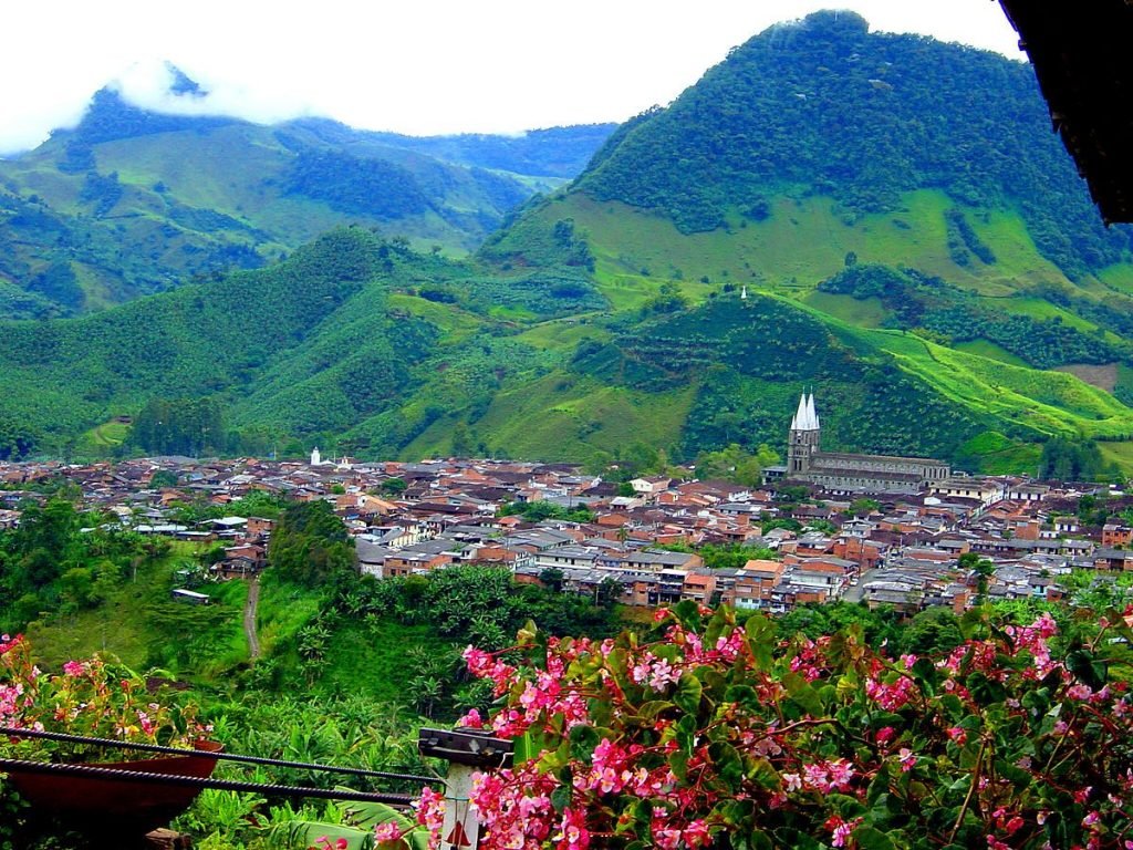 La vallée de Jardin en Colombie